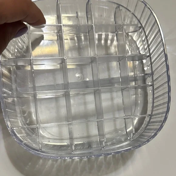 Clear Storage Container with Orange Handle - Picture 9 of 13